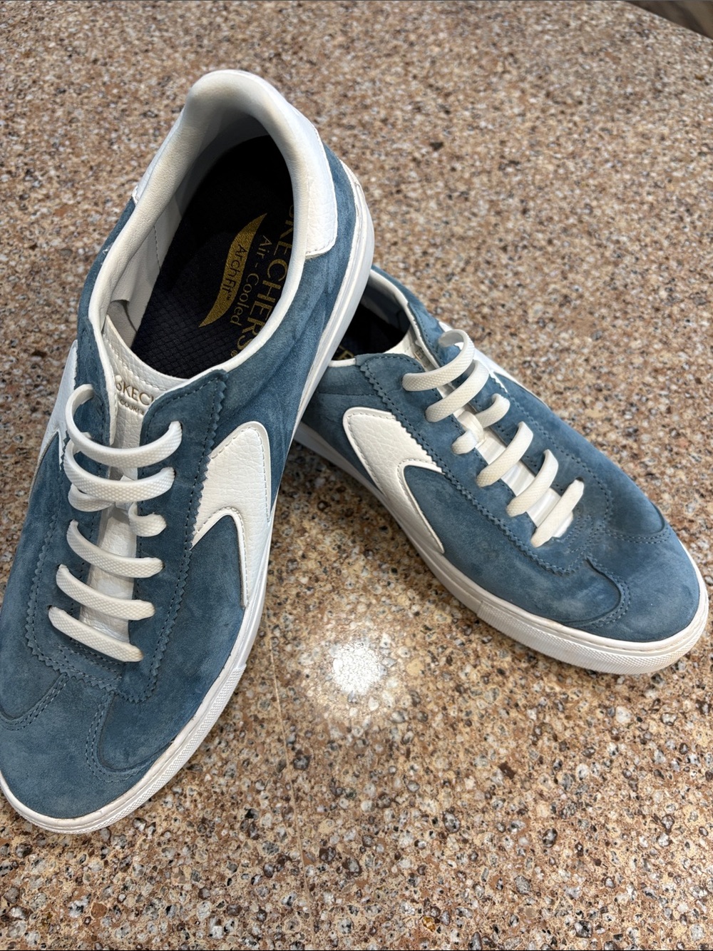 Skechers Court & Classics Arch Fit - Legend Light Blue (185202) Size 10